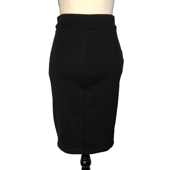 New!! Nikibiki Tan & Black Pencil Skirt with Lace​​ - Picture 6 of 6